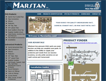 Tablet Screenshot of marstaninc.com